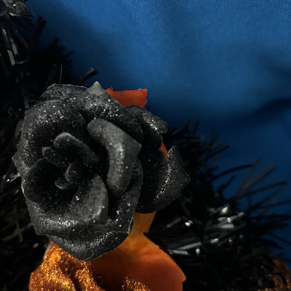 Custom By MeHalloween Wreath Orange Wrap Owl TwoPumpkins SixSpiders AutumnLeaves - Picture 10 of 15